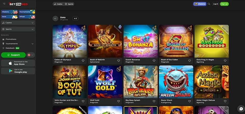 Betonred casino